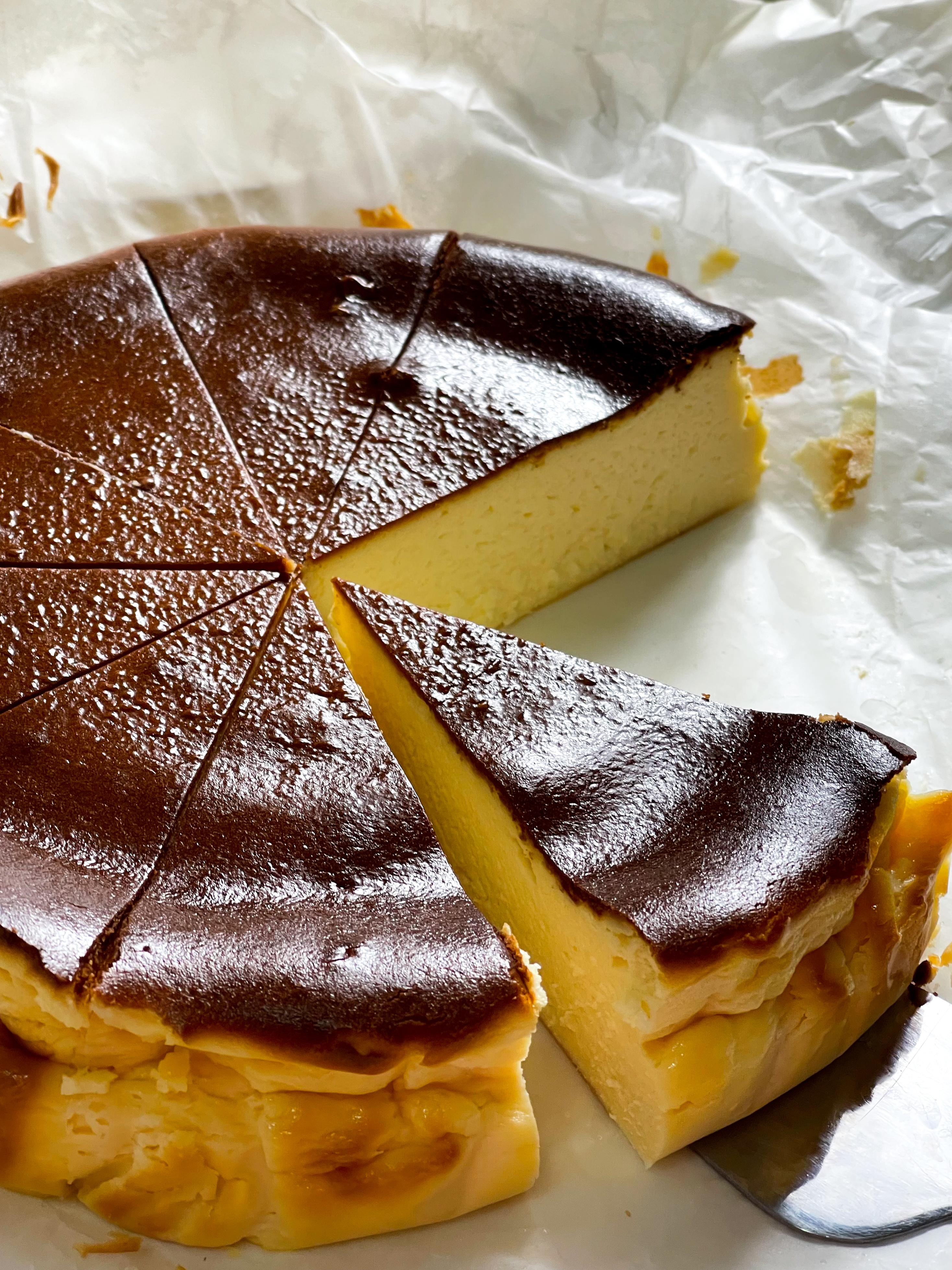 ชีสเค้กหน้าไหม้