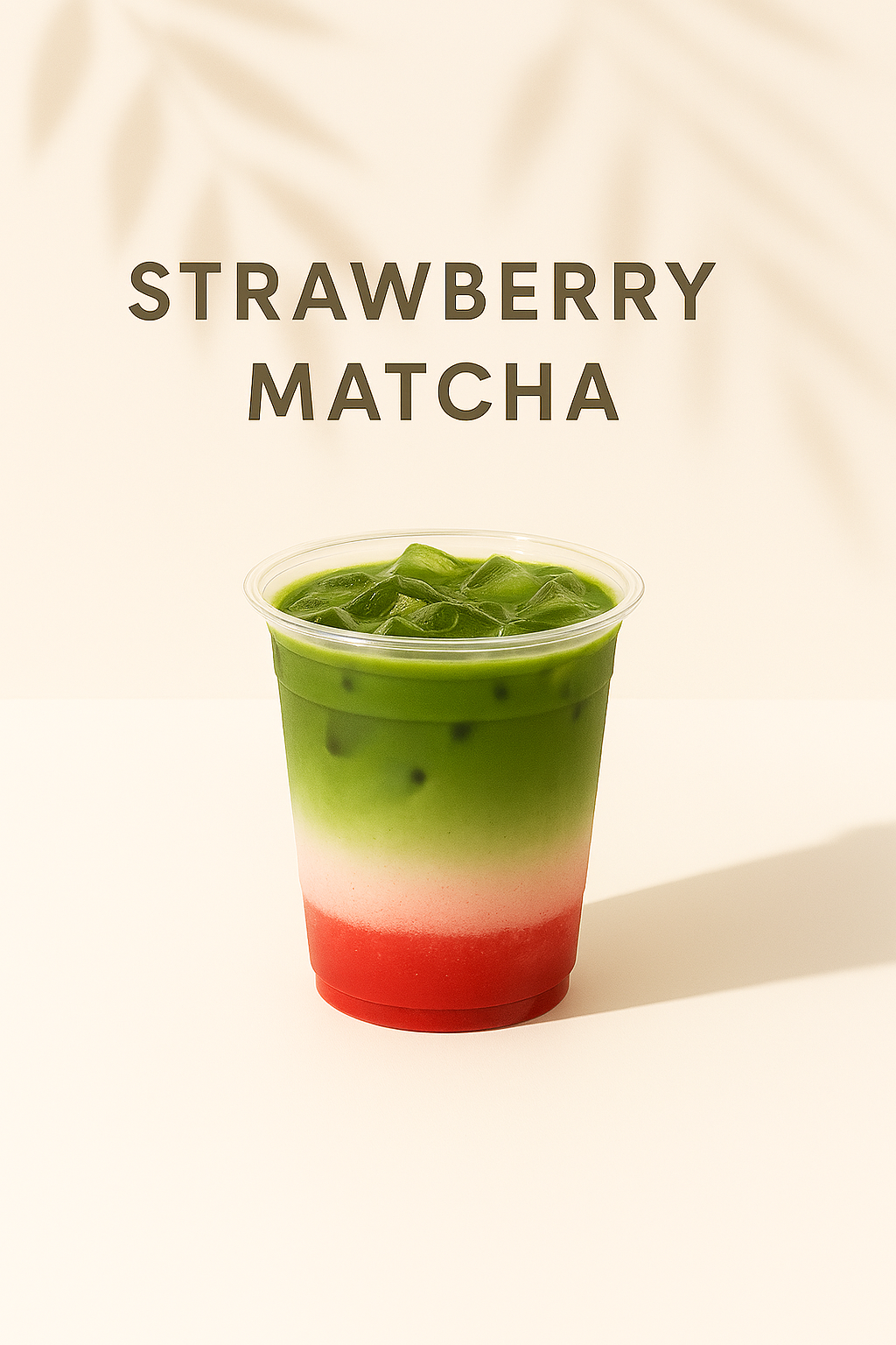 Strawberry matcha
