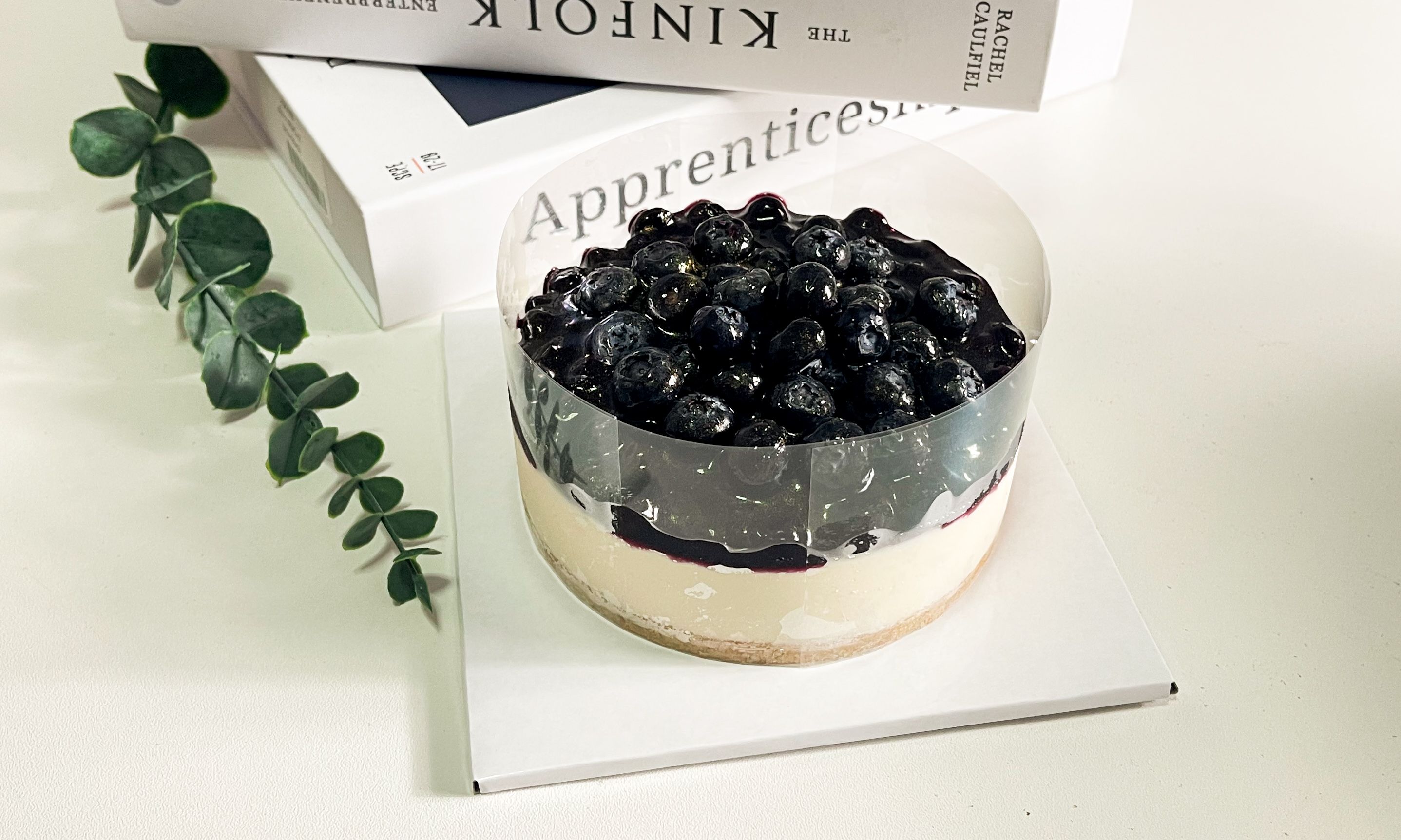 บลูเบอรี่ชีสพาย