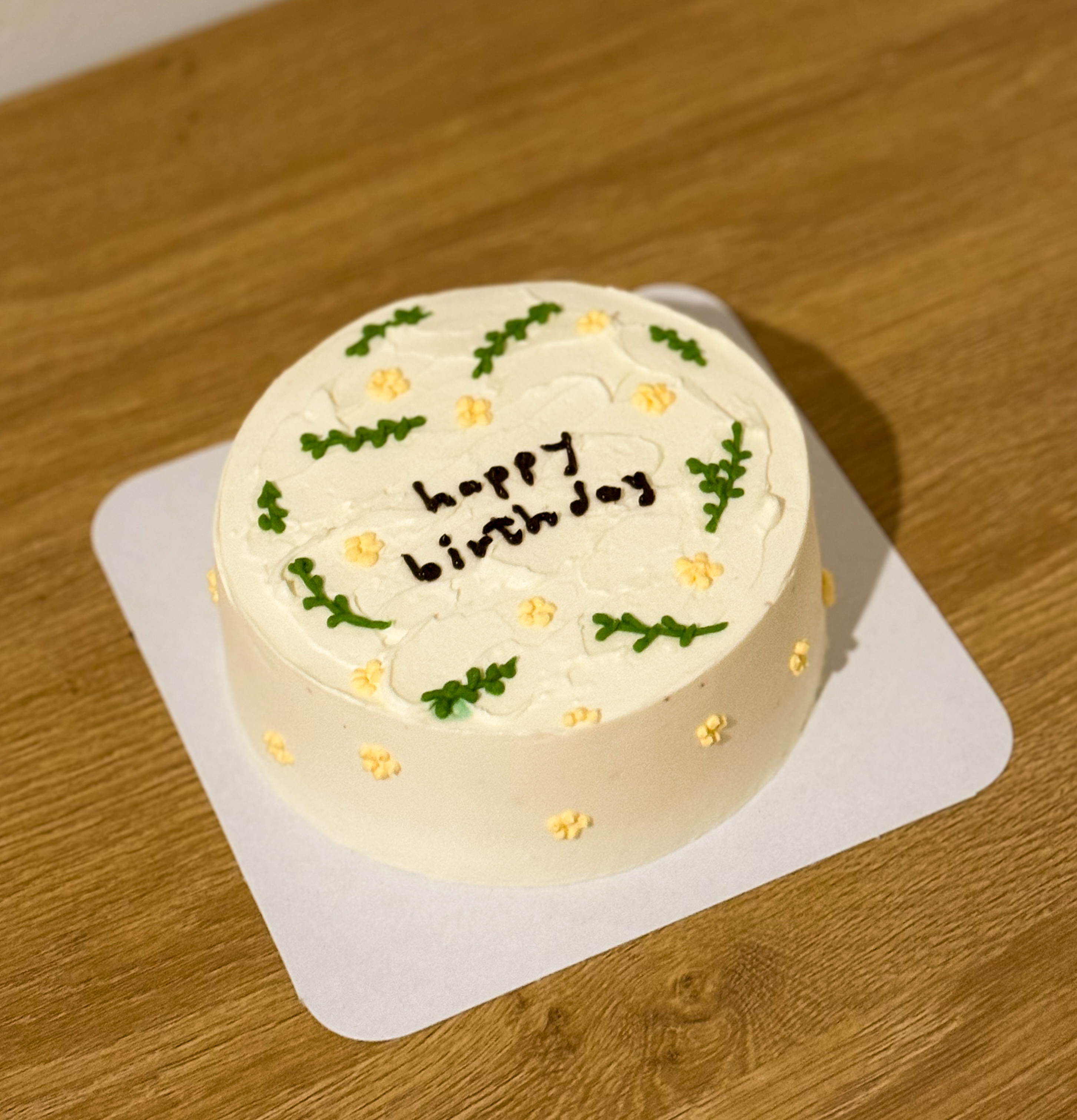 ตัวอย่างเค้กวันเกิด